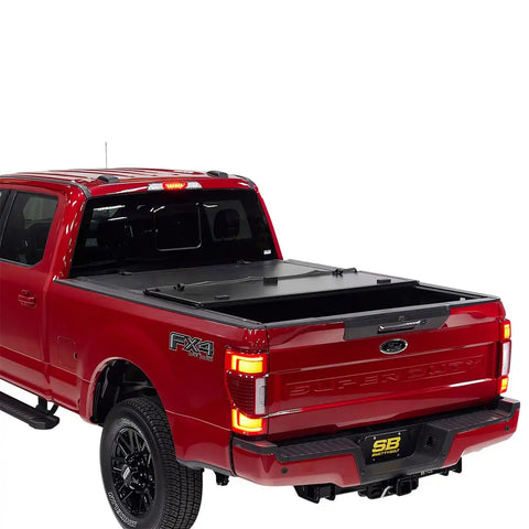Smittybilt 2730002 - Bed Guard Folding Tonneau Cover