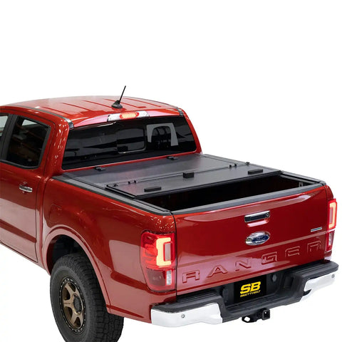 Smittybilt 2730004 - Bed Guard Folding Tonneau Cover