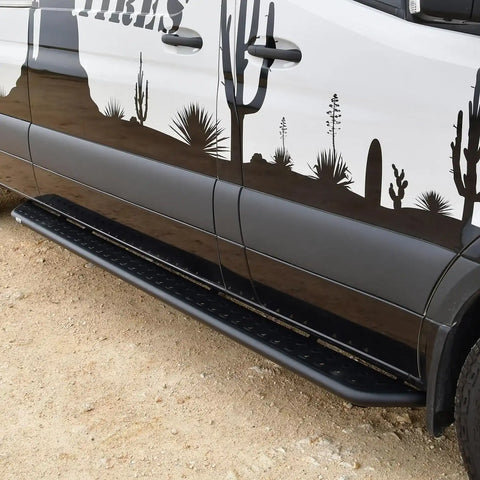 Westin 28-31035 - Outlaw Running Boards for Mercedes-Benz Sprinter