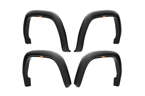 Husky Liners 2803932 RVL Fender Flares Black Smooth Finish 4-Piece Set
