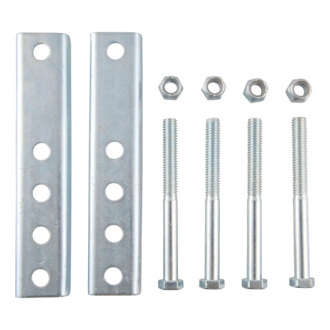 CURT 28115 Marine Jack with 8 Wheel (1,500 lbs, 10 Travel)