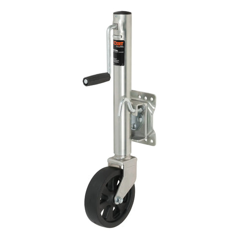 CURT 28116 - Marine Jack with 8in. Wheel (1500 lbs 10in. Travel Packaged)