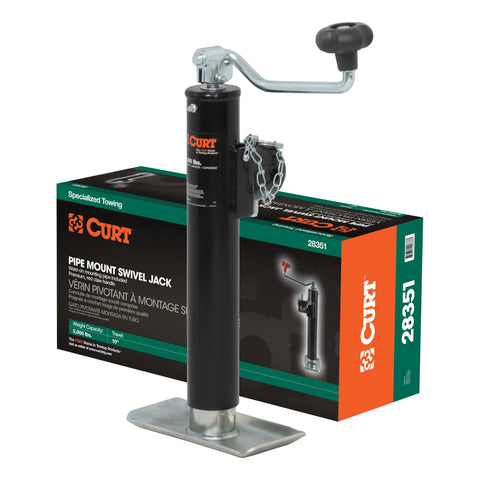 CURT 13245 Class 3 Trailer Hitch, 2-Inch Receiver, Fits Select Jeep Liberty