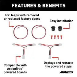 ARIES 3020000 - ActionTrac Door Delete Switch Kit