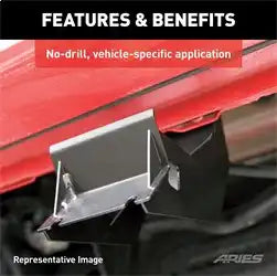 ARIES 3025124 - Mounting Brackets for ActionTrac