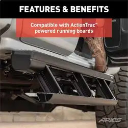 ARIES 3025176 - Universal ActionTrac Mounting Brackets (6-Pack, Fabricated Required)