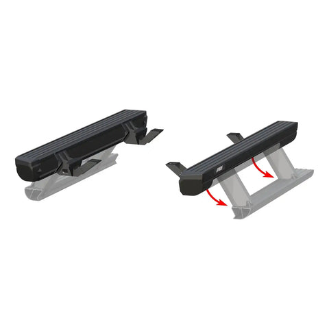 ARIES 3034471 - ActionTrac 48.75 Powered Running Boards, Select Jeep Wrangler JL 2-Door