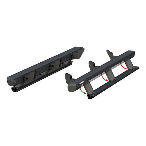ARIES 3047952 - ActionTrac 83.6 Powered Running Boards, Select Toyota Tundra Crew Cab