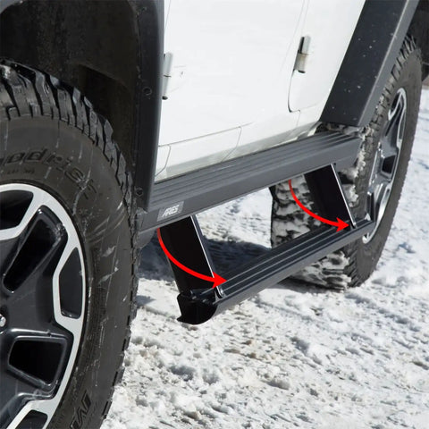 ARIES 3048103 - ActionTrac 69.6 Powered Running Boards, Select Chevrolet Tahoe