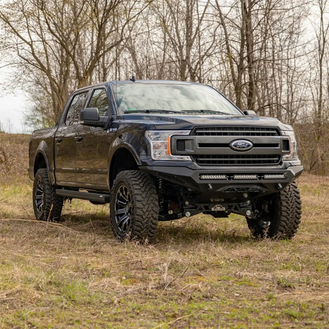 ARIES 3048326 - ActionTrac 87.6 Powered Running Boards, Select Ford F-150 Crew Cab