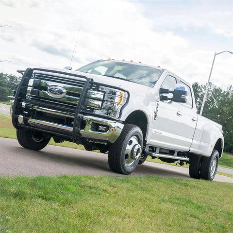 ARIES 3067 - Black Steel Grille Guard, Select Ford F-250, F-350 Super Duty