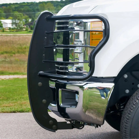 ARIES 3067 - Black Steel Grille Guard, Select Ford F-250, F-350 Super Duty