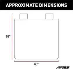 ARIES 3147-20 - Seat Defender 58 x 63 Removable Waterproof Camo XL Bench Cover