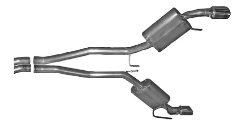 Gibson Performance Exhaust 320002 Cat-Back Dual System Aluminized