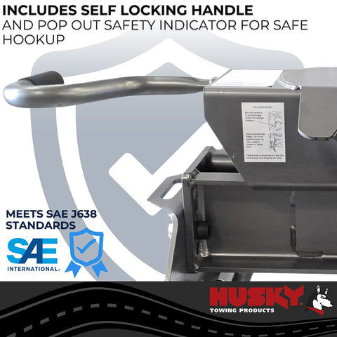 HUSKY TOWING 33185K 26KW OEM 2020+ GM 5TH WHEEL KIT