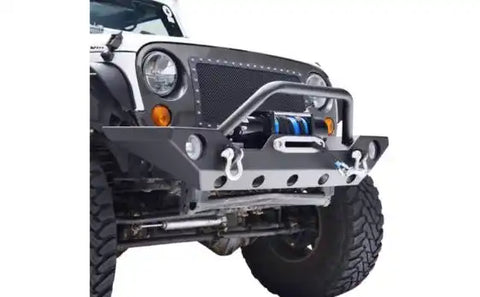 Paramount Automotive 51-0328 Mid-Width Front Bumper with OE Fog Light Provision