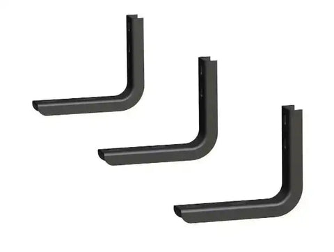 LUVERNE 415254-400743 - Grip Step 7 x 54 Black Aluminum Passenger-Side Running Board, Select Sprinter
