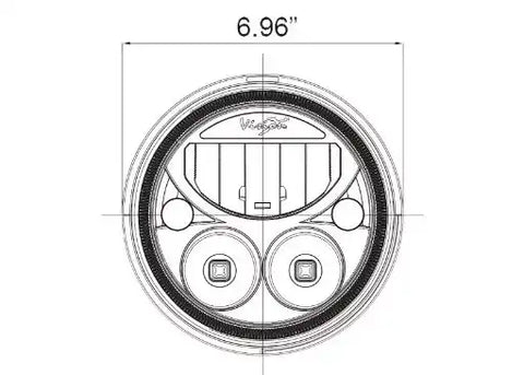 Vision X 9891217 Vortex Headlights