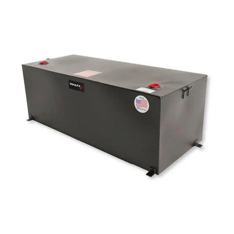 98 GAL MATTE BLK STEEL RECT TANK