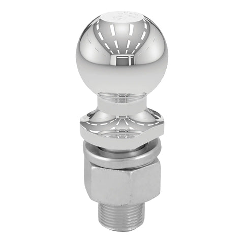 CURT 40006 2-5/16 Trailer Ball (1-1/4 x 2-5/8 Shank, 10,000 lbs., Chrome)