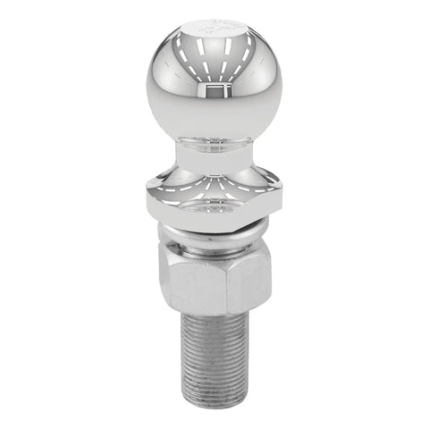 CURT 40017 1-7/8 Trailer Ball (1 x 3 Shank, 3,500 lbs., Chrome)