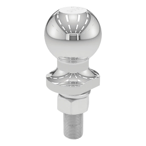 CURT 40018 2 Trailer Ball (3/4 x 2-1/8 Shank, 3,500 lbs., Chrome)