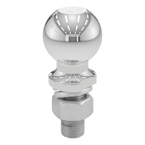 CURT 40039 2-5/16 Trailer Ball (1 x 2-1/4 Shank, 12,000 lbs., Chrome)