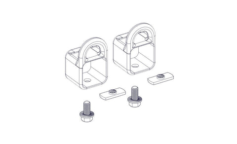 ADARAC 4005847 Left & Right Cross Bar End Cap Kit