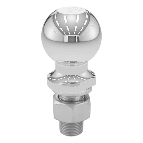CURT 40067 2-5/16 Trailer Ball (1 x 2-1/8 Shank, 7,500 lbs., Chrome, Packaged)