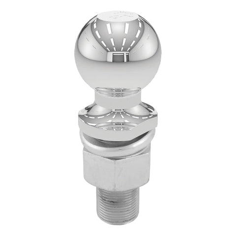 CURT 40076 - 2-5/16in. Trailer Ball (1-1/4in. x 3in. Shank 6000 lbs. Chrome Packaged)