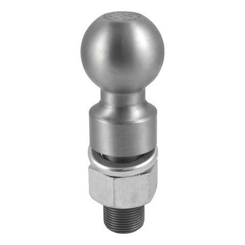 CURT 40086 2-5/16 Trailer Ball (1-1/4 x 2-5/8 Shank, 25,000 lbs., Raw Steel)