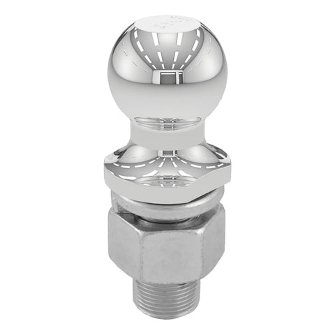 CURT 40090 2 Trailer Ball (1-1/4 x 2-5/8 Shank, 10,000 lbs., Chrome)