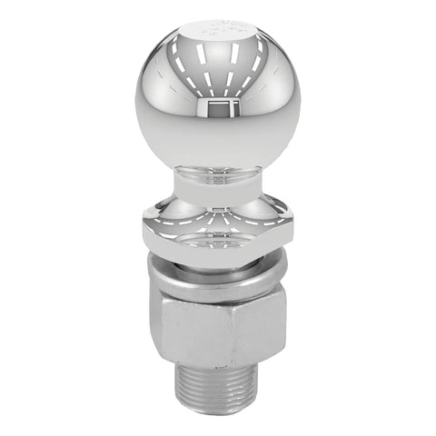 CURT 40178 2-5/16 Trailer Ball (1-1/4 x 2-5/8 Shank, 15,000 lbs., Chrome, Packaged)