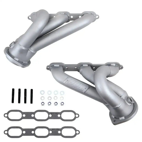 BBK Performance Parts 4040 2006-10 CHARGER CHALLENGER 300 3.5L 1 3/4 SHORTY HEADERS (TITANIUM CERAMIC)