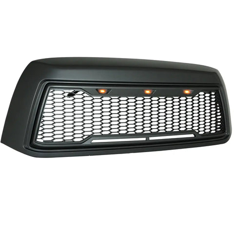 Paramount Automotive 41-0169MB - Matte Black ABS LED Impulse Mesh Grille