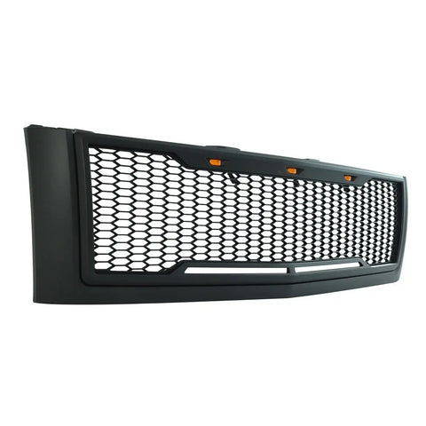 Paramount Automotive 41-0177MB - 07-10 Chevy Silverado 2500/3500 Matte Black ABS LED IMpulse Mesh Packaged Grille