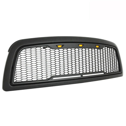 Paramount Automotive 41-0180MB - 09-12 Dodge Ram 1500 ABS Matte Black LED IMpulse Mesh Packaged Grille