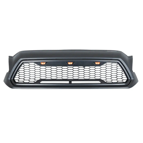 Paramount Automotive 41-0201MB - Matte Black ABS LED Impulse Mesh Grille