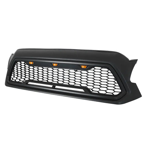Paramount Automotive 41-0201MB - Matte Black ABS LED Impulse Mesh Grille