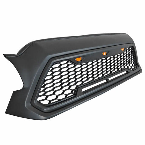 Paramount Automotive 41-0201MB - Matte Black ABS LED Impulse Mesh Grille