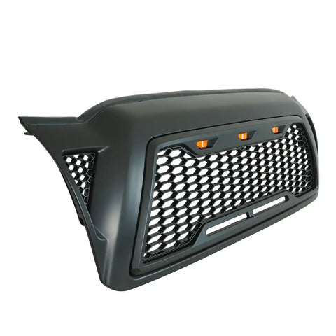 Paramount Automotive 41-0202MB - Matte Black ABS LED Impulse Mesh Grille