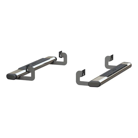 ARIES 4444017 - 6 x 53 Polished Stainless Oval Side Bars, Select Ford F-150