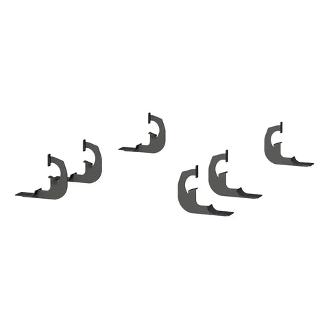 ARIES 4490 - Mounting Brackets for 6 Oval Side Bars