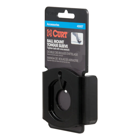 CURT 45007 Ball Mount Tongue Sleeve (2-1/2 Sleeve, 1 Hole)