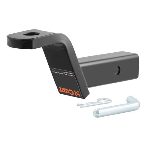 CURT 45052 Class 3 Ball Mount with Pin (2 Shank, 7,500 lbs., 4 Drop, 8-1/4 Long, in Box)
