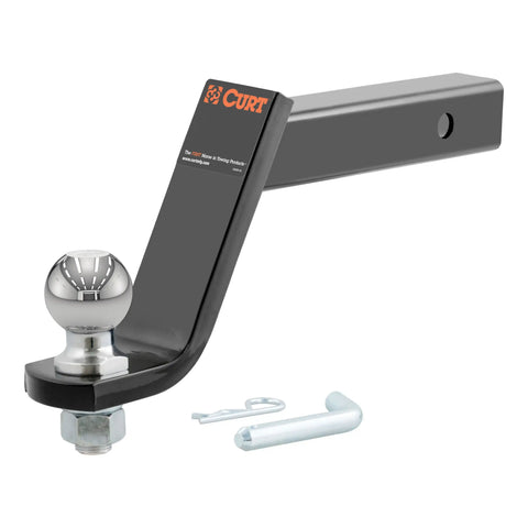 CURT 45065 Loaded Ball Mount with 2-5/16 (2 Shank, 7,500 lbs., 6 Drop)