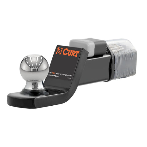 CURT 45141 - Towing Starter Kit with 2in. Ball (2in. Shank 7500 lbs Drop)
