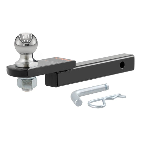 CURT 45147 Towing Starter Kit with 2 Ball (1-1/4 Shank, 3,500 lbs, 3/4 Rise)
