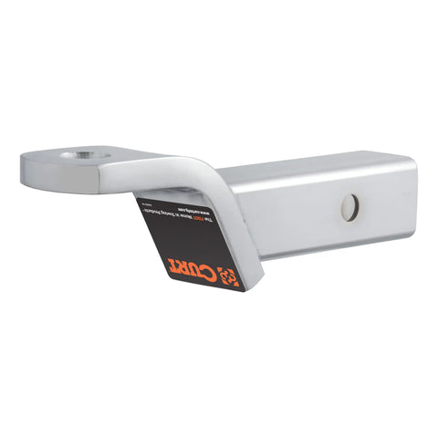 CURT 45290 Class 3 Ball Mount (2 Shank, 7,500 lbs., 2 Drop, 7-1/2 Long, Chrome)