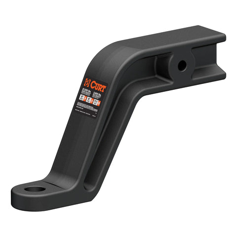 CURT 45432 Industrial Duty Forged Ball Mount (3 Shank, 21,000 lbs., 8 Drop, 10-1/2 Long)